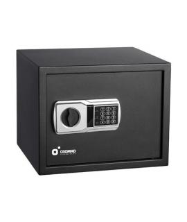 Cromad Caja Fuerte Electronica - Alto Nivel de Seguridad - De 3 a 8 Digitos - Bisagras Ocultas - Incluye Llave de Emergencia - 3