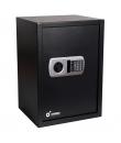 Cromad Caja Fuerte Electronica - Alto Nivel de Seguridad - De 3 a 8 Digitos - Bisagras Ocultas - Incluye Llave de Emergencia - 5