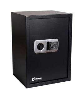 Cromad Caja Fuerte Electronica - Alto Nivel de Seguridad - De 3 a 8 Digitos - Bisagras Ocultas - Incluye Llave de Emergencia - 5