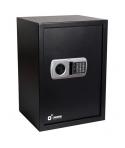 Cromad Caja Fuerte Electronica - Alto Nivel de Seguridad - De 3 a 8 Digitos - Bisagras Ocultas - Incluye Llave de Emergencia - 5