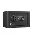 Cromad Caja Fuerte Electronica - Alto Nivel de Seguridad - De 4 a 8 Digitos - Huella Dactilar - Bisagras Ocultas - Incluye Llave