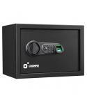 Cromad Caja Fuerte Electronica - Alto Nivel de Seguridad - De 4 a 8 Digitos - Huella Dactilar - Bisagras Ocultas - Incluye Llave