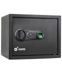 Cromad Caja Fuerte Electronica - Alto Nivel de Seguridad - De 4 a 8 Digitos - Huella Dactilar - Bisagras Ocultas - Incluye Llave