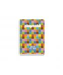 Dohe Playmobil Unite As One Cuaderno Espiral A5 80 Hojas Cuadricula 4mm con Margen - Tapa Rigida Impresa a todo Color - Guardas 