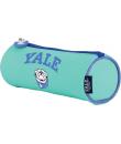 Dohe Yale Dog Portatodo Simple Redondo - Cierre con Cremallera y Tirador de Goma