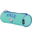 Dohe Yale Dog Portatodo Simple Redondo - Cierre con Cremallera y Tirador de Goma