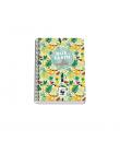 Dohe WWF Tropic Cuaderno Espiral A5 80 Hojas Cuadricula 4mm con Margen - Tapa Rigida Impresa a todo Color y Plastificada en Bril