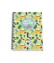Dohe WWF Tropic Cuaderno Espiral A4 100 Hojas Microperforadas Cuadricula 5mm - Tapa Dura Carton Forrado - Bandas de Color