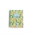 Dohe WWF Tropic Cuaderno Espiral A5 100 Hojas Cuadricula 5mm - Tapa Dura Impresa a todo Color y Plastificada en Brillo - Bandas 