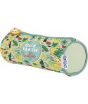 Dohe WWF Tropic Portatodo Simple Redondo - Cierre con Cremallera y Tirador de Goma