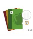 Golden Basic Pack de 10 Libretas Grapadas A5 50 Hojas 60grs Cuadricula - Colores Surtidos