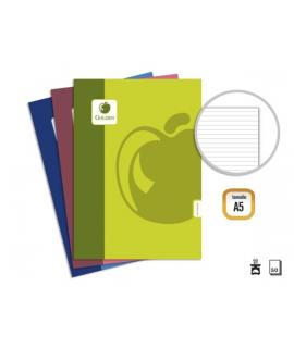 Golden Basic Pack de 10 Libretas Grapadas A5 50 Hojas 60grs 1 Raya - Colores Surtidos