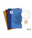 Golden Basic Pack de 10 Libretas Grapadas A4 50 Hojas 60grs 1 Raya - Colores Surtidos