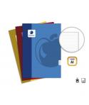 Golden Basic Pack de 10 Libretas Grapadas A4 50 Hojas 60grs 1 Raya - Colores Surtidos