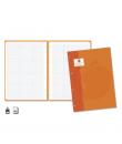 Golden Extra Recambio de 80 Hojas 90gr Cuadricula 4x4 - Formato A4 - 4 Taladros y Banda de Color Naranja