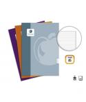 Golden Basic Pack de 10 Libretas Grapadas A5 50 Hojas 60grs Pautada 3.5 - Colores Surtidos