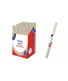 Bismark Rollo de Polipropileno 1.5x0.33m - Autoadhesivo - Cuadricula de Precision - Transparente