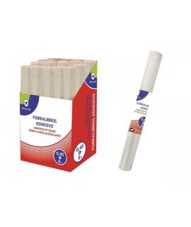 Bismark Rollo de Polipropileno 6x0.45m - Autoadhesivo - Cuadricula de Precision - Transparente