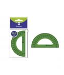 Bismark Transportador de Angulos Acrilico 12.5cm - Alta Calidad - Funda con Cierre - Color Verde