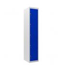Cromad Taquilla Metalica 5 Puertas - Color Azul
