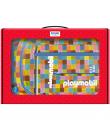 Dohe Playmobil Unite As One Pack de Mochila + Carpeta A4 Recambio + Portatodo Triple - Todo en un Maletin Perfecto para Regalo