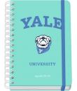 Dohe Yale Dog Agenda Escolar 25/26 Espiral Wire’o A5 - Semana Vista - Papel 80g/m2 - 4 Hojas de Pegatinas - Cubierta de Carton P