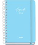 Dohe Serenity Agenda Escolar 25/26 Espiral Wire’o A5 - Semana Vista - Papel 80g/m2 - 4 Hojas de Pegatinas - Cubierta de Carton P