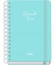 Dohe Serenity Agenda Escolar 25/26 Espiral Wire’o A5 - Semana Vista - Papel 80g/m2 - 4 Hojas de Pegatinas - Cubierta de Carton P