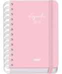 Dohe Serenity Agenda Escolar 25/26 Espiral Wire’o A6 - Dia Pagina - Papel 80g/m2 - 4 Hojas de Pegatinas - Cubierta de Carton Pla