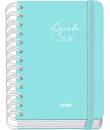 Dohe Serenity Agenda Escolar 25/26 Espiral Wire’o A6 - Dia Pagina - Papel 80g/m2 - 4 Hojas de Pegatinas - Cubierta de Carton Pla