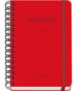 Dohe Colour Vibes Agenda Escolar 25/26 Espiral Wire’o A5 - Semana Vista - Papel 80g/m2 - 4 Hojas de Pegatinas - Cubierta de Cart