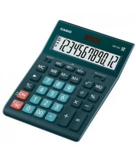 Casio GR-12C Calculadora de Sobremesa de 12 Digitos - Pantalla Extragrande - Simbolos de Comando de Funcion - Alimentacion Solar