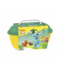 Jovi Play & Fun Cofre Jurassic con 24 Barras de Plastilina 15gr + Modeladores + Recortables - Sin Gluten - Base Vegetal - No se 