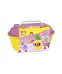 Jovi Play & Fun Cofre Sweet con 24 Barras de Plastilina 15gr + Modeladores + Recortables - Sin Gluten - Base Vegetal - No se Sec