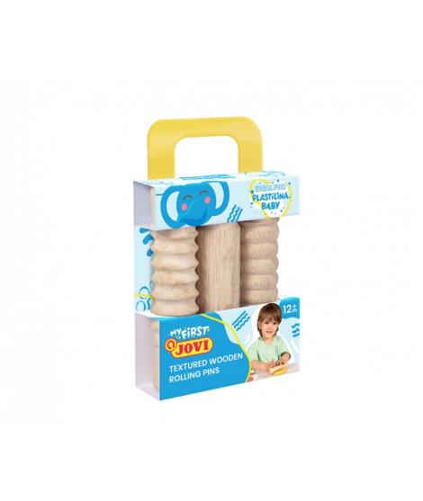 Jovi My First Plastilina Kit de Modelaje con 3 Rodillos de Madera