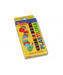 Jovi Pack con 10 Barras de Plastilina 15gr - Muy Moldeable - No se Seca - Colores Surtidos