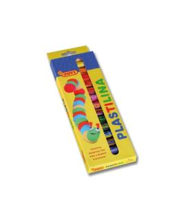 Jovi Pack con 15 Barras de Plastilina 15gr - Muy Moldeable - No se Seca - Colores Surtidos
