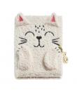 Miquel Rius Back2Fun Diario Secreto Peluche Gato - 80 Hojas Rayadas de Papel 80gr - Cierre con Llave