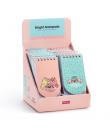 Miquel Rius Back2Fun Expositor con 12 Cuadernos de Notas con Espiral Wire-O - 80 Hojas Lisas de Papel 80 g/m2 - Cubiertas con De