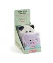 Miquel Rius Back2Fun Expositor con 8 Cuadernos Peluche - 160 Hojas de Papel 80 g/m2 - 4 de cada Modelo Panda y Hamster
