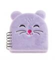 Miquel Rius Back2Fun Cuaderno Peluche Hamster - 160 Hojas Rayadas de Papel 80 g/m2 - Guardas Estampadas y Primera Pagina con Por