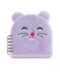 Miquel Rius Back2Fun Cuaderno Peluche Hamster - 160 Hojas Rayadas de Papel 80 g/m2 - Guardas Estampadas y Primera Pagina con Por