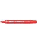 Pentel Pen N50 Rotulador Permanente - Punta de 4.3mm - Resistente a Agua y Luz - Color Rojo