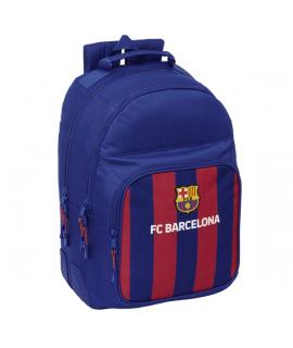 Safta F.C. Barcelona Mochila - Adaptable a Carro - 2 Compartimentos - Asa de Mano - 32x42x15cm - Color Rojo y Azul