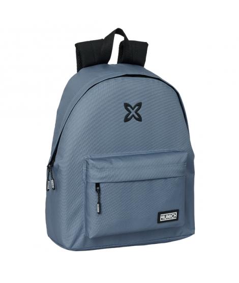 Safta Munich Basicos Mochila - Asa de Mano - 33x42x15cm - Color Gris