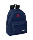 Safta Munich Basicos Mochila - Asa de Mano - 33x42x15cm - Color Azul Marino