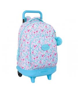 Safta Blackfit8 Cool Mochila con Carro Integrado - Extraible para Facilitar su Limpieza - Base Reforzada - Asa Extraible - 33x45