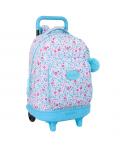 Safta Blackfit8 Cool Mochila con Carro Integrado - Extraible para Facilitar su Limpieza - Base Reforzada - Asa Extraible - 33x45