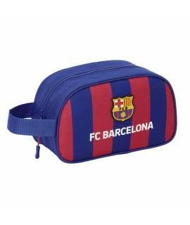 Safta F.C. Barcelona Neceser - 1 Compartimento - Asa de Mano - 26x15x12cm - Color Rojo y Azul