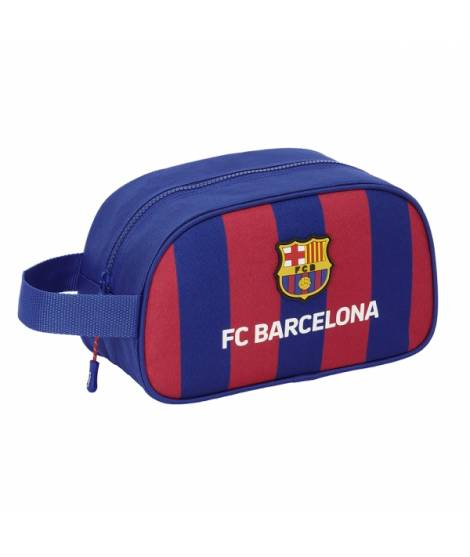 Safta F.C. Barcelona Neceser - 1 Compartimento - Asa de Mano - 26x15x12cm - Color Rojo y Azul